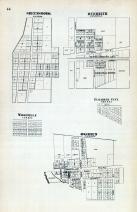 Greensboro, Dunreith, Woodville, Elizabeth City, Ogden, Henry County 1875